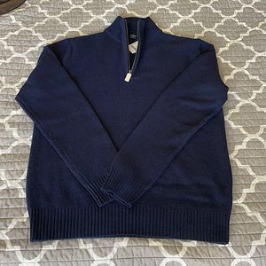 J. Crew 1/4 zip Sweater
